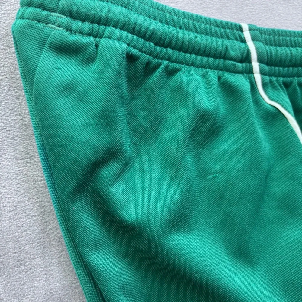 Vtg Adidas Climalite Soccer Shorts Mens L Teal Green Athletic Training Sporty